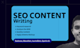 provide SEO content writing