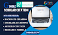 increase google scholar citation, publish research article and scopus writing
