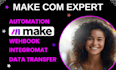 setup make com automation airtable made com zapier make com integromat