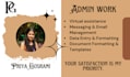do accurate data entry, virtual assistance, and admin tasks