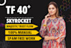 skyrocket increase website trust flow tf upto 35 plus to 40