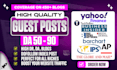 publish article, PR and guest post on digital journal, SEO backlinks
