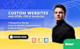 create a responsive website using HTML, CSS, and javascript