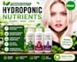 hydroponic nutrient, ph balance and growth optimization