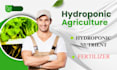 hydroponic nutrient, ph balance and growth optimization