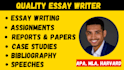 do research, essay, case study, summary, report, presentation, cite in apa, mla