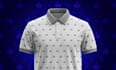 create print pattern golf polo shirt design and mockup for you
