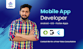 do mobile app development android ios app, building mobile app flutter developer