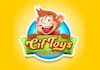design awesome powerful toys logo
