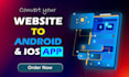 convert website to android and IOS using webview