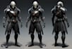 create character art and sci fi concept art