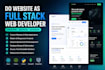 develop a custom website