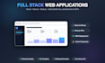 develop a full stack web application with nextjs, react and node js