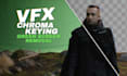 do green screen removal, chroma keying, and vfx compositing