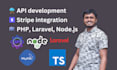 do API integration as a backend developer with stripe
