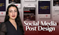 turn your ideas into ready to post social media designs