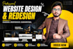 design and create your custom wordpress site