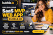 create a scalable bubble io saas application or website