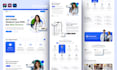 do  figma website design, website UI UX design, figma design, website