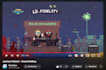 animate your music in a unique pixel art video style