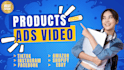 create dropshipping, ecommerce and promo product video ads