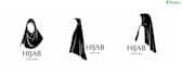 create hijab logo design for your brand