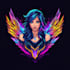 create logo designer anime, fantasy