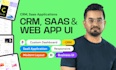 design top notch UI UX for saas, lms, healthcare, ecommerce,fintech app in figma