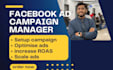 facebook advertising campaign setup and management