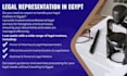 be your legal representative in egypt