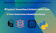build machine learning, deep learning, ai and ml models in python