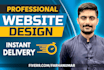 do professional website design