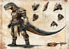 create fantasy dnd character, concept art, and dnd party
