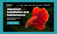 build aquarium ecommerce website pet store to sell tanks fish and supplies
