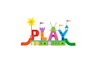 design playful playground park logo