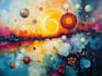 paint your abstract art and surreal acrylic art