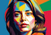draw an awesome wpap pop art