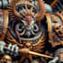 warhammer 40k table top miniature painter