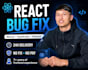fix react, next js and javascript bugs in your website