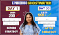 manage and ghostwrite for your linkedin that will attract quality leads