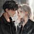 make a anime couple character art anime style