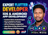 create flutter project IOS  android