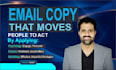 write high converting email copy for sales and cold emails and marketing