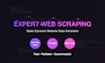 do python web scraping, data scraping, data mining