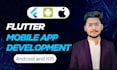 do flutter mobile app development, android, ios developer