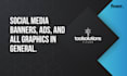 create social media banners, ads, and all graphics