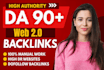 do 150 web 2 contextual backlinks for website ranking