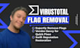 clean up your virustotal website reputation