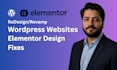 fix wordpress elementor design issues