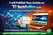 publish content on techbullion